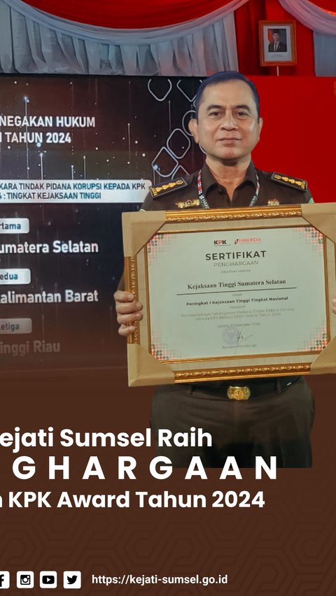 Kejati Sumsel dan Kejari Palembang