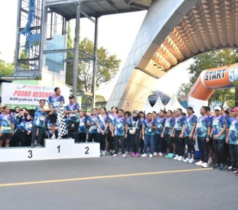 Meriahkan Hari Anti Korupsi Sedunia, Kejari Kabgor Gelar Adhyaksa Fun Run Gorontalo