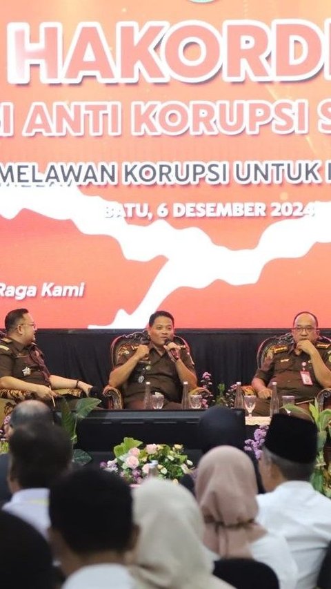 Kejati Jatim gelar peringatan Hakordia 2024 bersama ratusan guru SMA se-Jatim pada Jumat, 6 Desember 2024