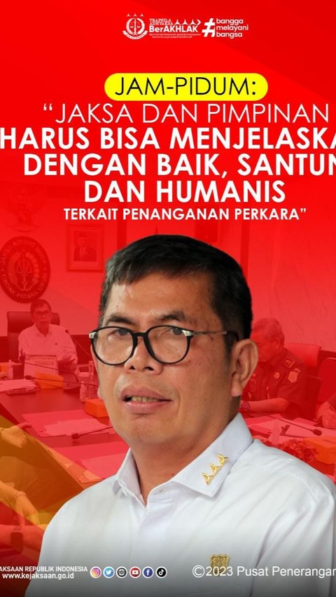 Innalillahi wa inna Ilaihi raji’un. telah berpulang ke Rahmatullah salah satu putra terbaik Kejaksaan Republik Indonesia, Jaksa Agung Muda Tindak Pidana Umum (JAM-Pidum) Dr. Fadil Zumhana, S.H., M.H.