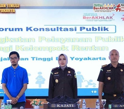 Kejati DI Yogayakarta Dorong Upaya Peningkatkan Pelayanan bagi Kaum Rentan