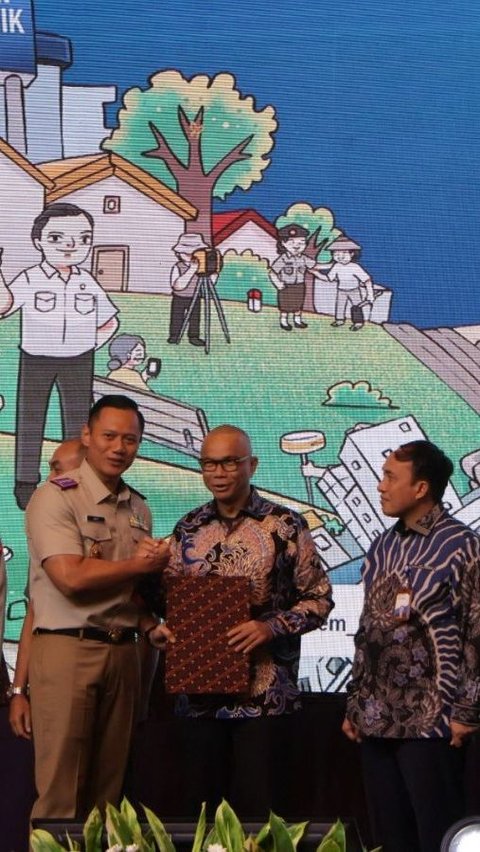 Kejaksaan Agung Terima Penghargaan dari Kementerian ATR/BPN