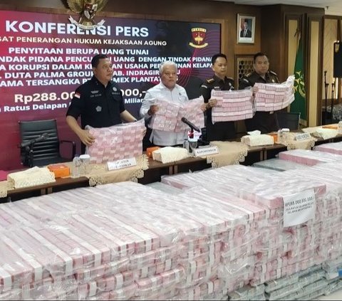 Kejagung Tetapkan 3 Tersangka Perkara Korupsi Duta Palma Group, Barang Bukti dari Lahan, Helikopter, Sampai Uang Rp6 Triliun