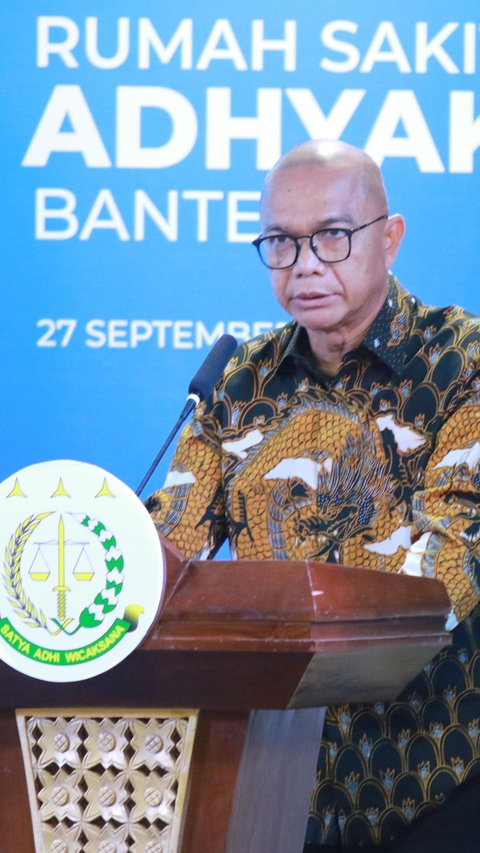 Kejaksaan Resmikan RS Adhyaksa di Banten, Jamintel Ungkap Ada Fasilitas Khusus Kesehatan Yustisial