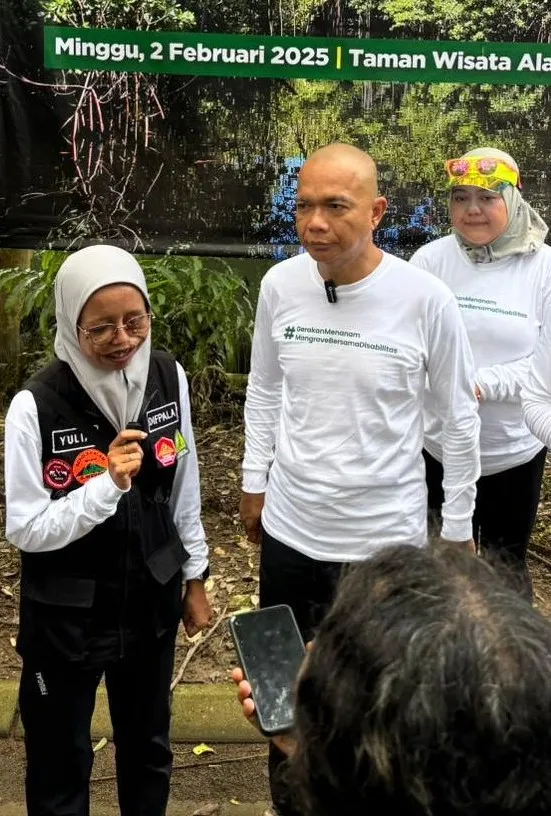 Gandeng Komunitas Disabilitas, JAM-Intelijen Lakukan Penanaman 1000 Mangrove di PIK