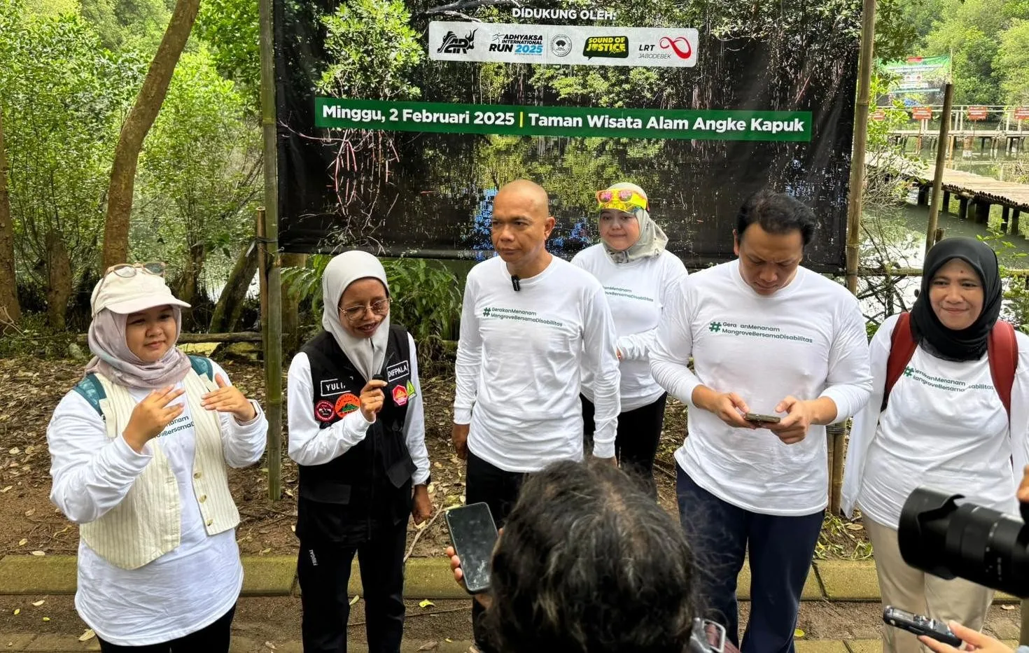 Gandeng Komunitas Disabilitas, JAM-Intelijen Lakukan Penanaman 1000 Mangrove di PIK